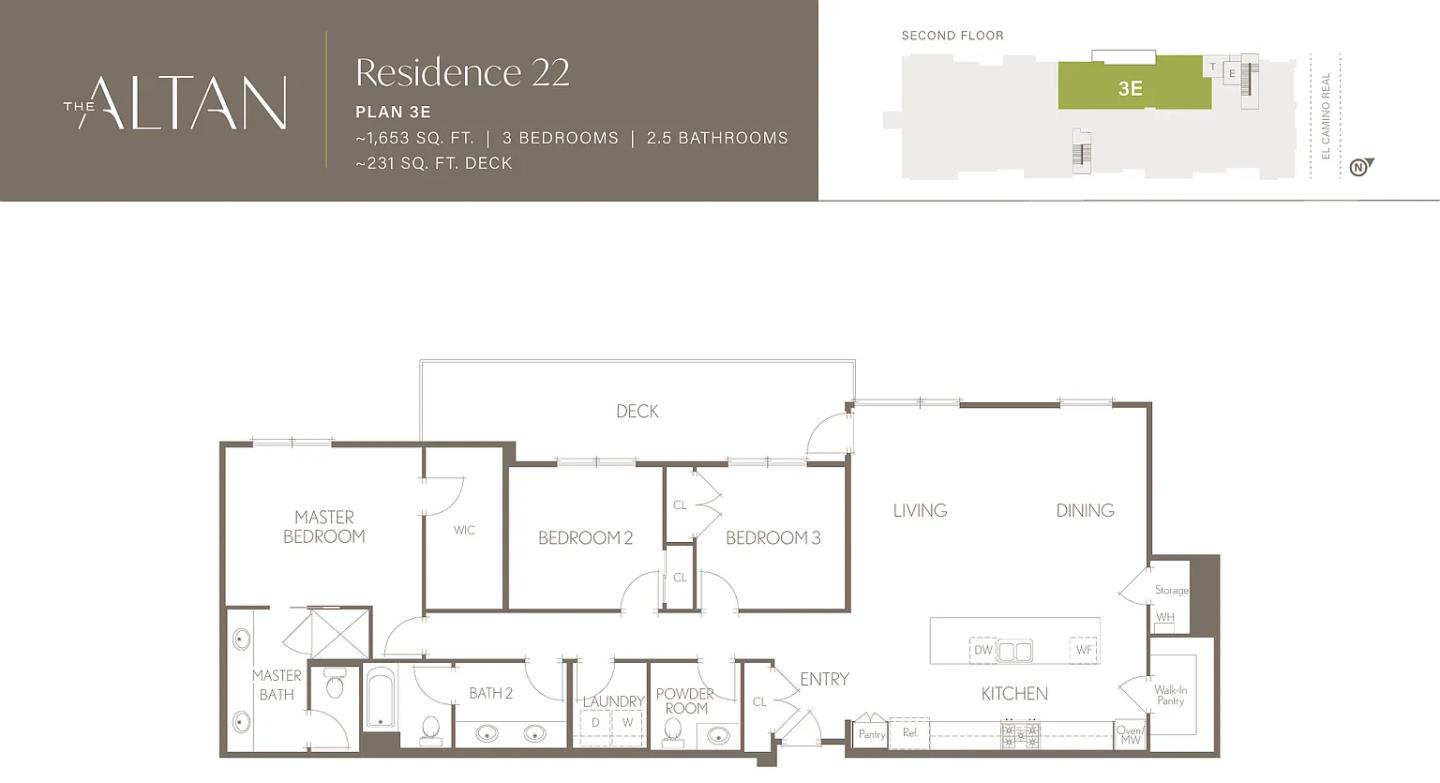 Detail Gallery Image 9 of 9 For 4880 El Camino Real #22,  Los Altos,  CA 94022 - 3 Beds | 2/1 Baths