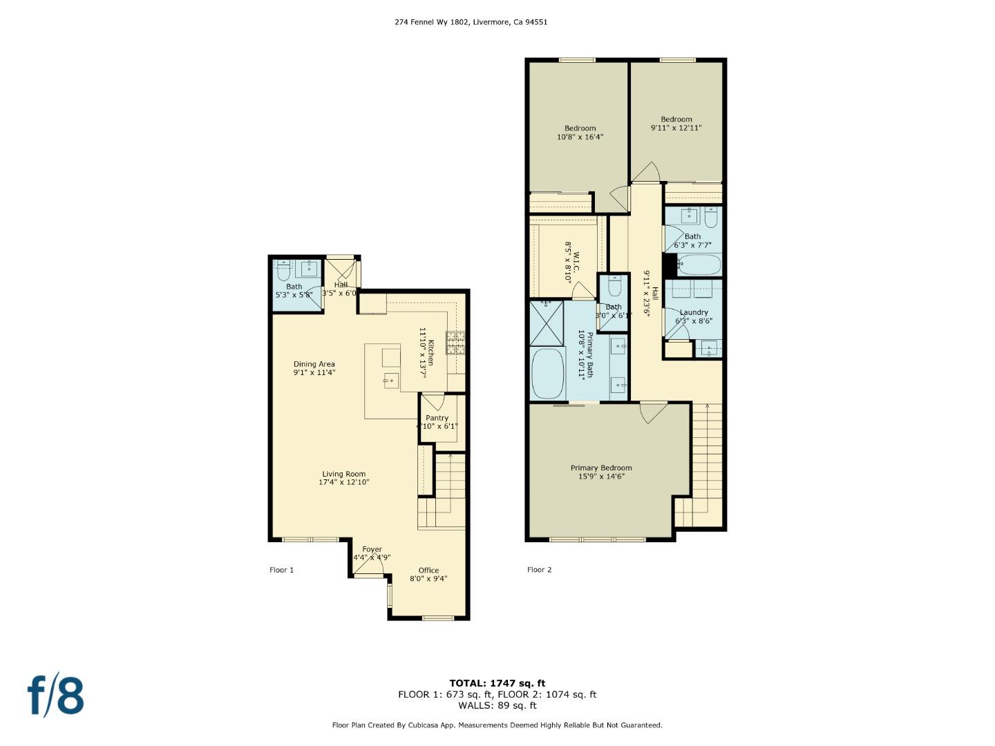 Detail Gallery Image 32 of 32 For 274 Fennel Way #1802,  Livermore,  CA 94551 - 3 Beds | 2/1 Baths