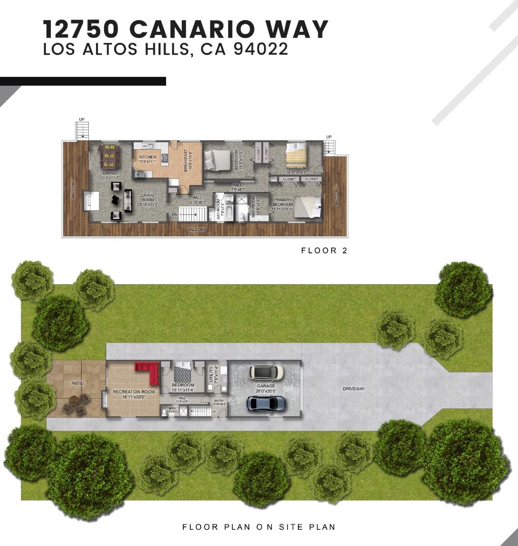 Detail Gallery Image 46 of 48 For 12750 Canario Way, Los Altos Hills,  CA 94022 - 4 Beds | 3 Baths