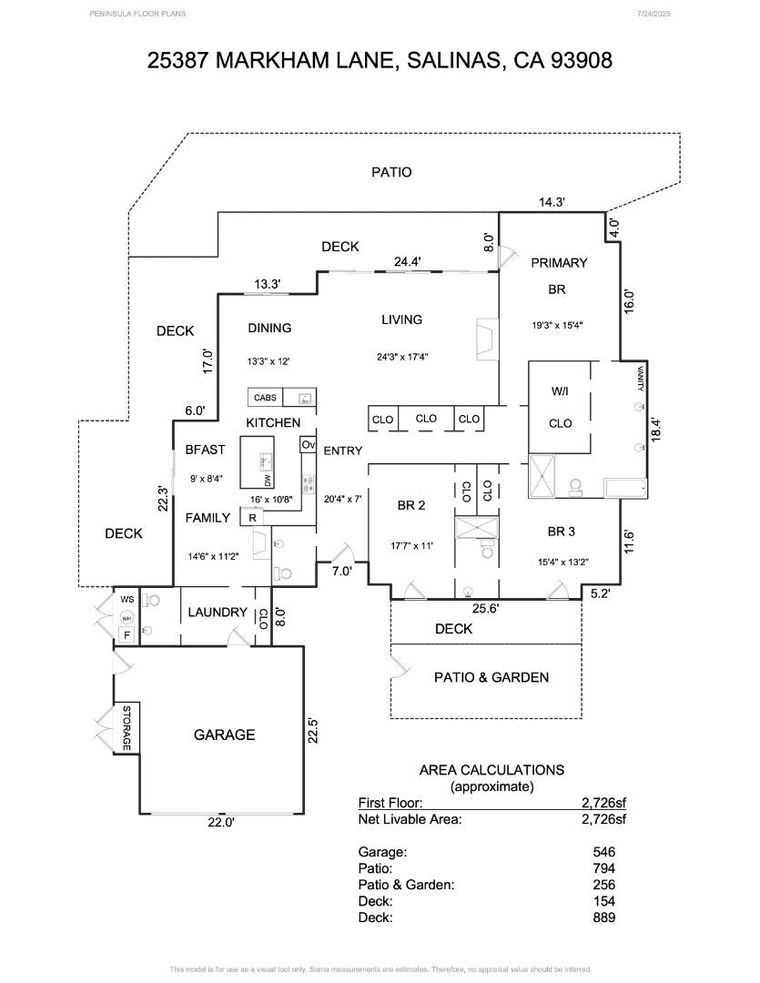 Detail Gallery Image 21 of 21 For 25387 Markham Ln, Salinas,  CA 93908 - 3 Beds | 2/1 Baths