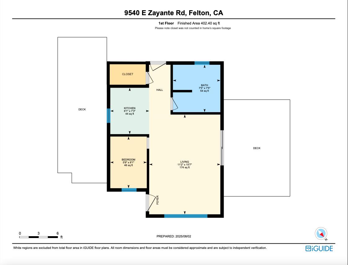 Detail Gallery Image 3 of 31 For 9540 E Zayante Rd, Felton,  CA 95018 - 1 Beds | 2 Baths