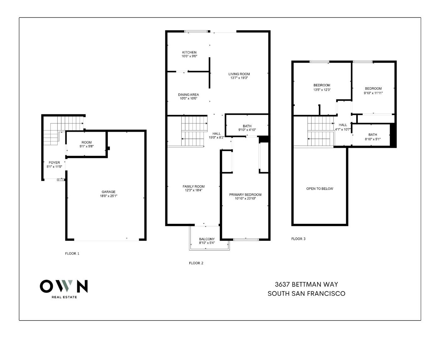 Detail Gallery Image 37 of 37 For 3637 Bettman Way, South San Francisco,  CA 94080 - 3 Beds | 2 Baths