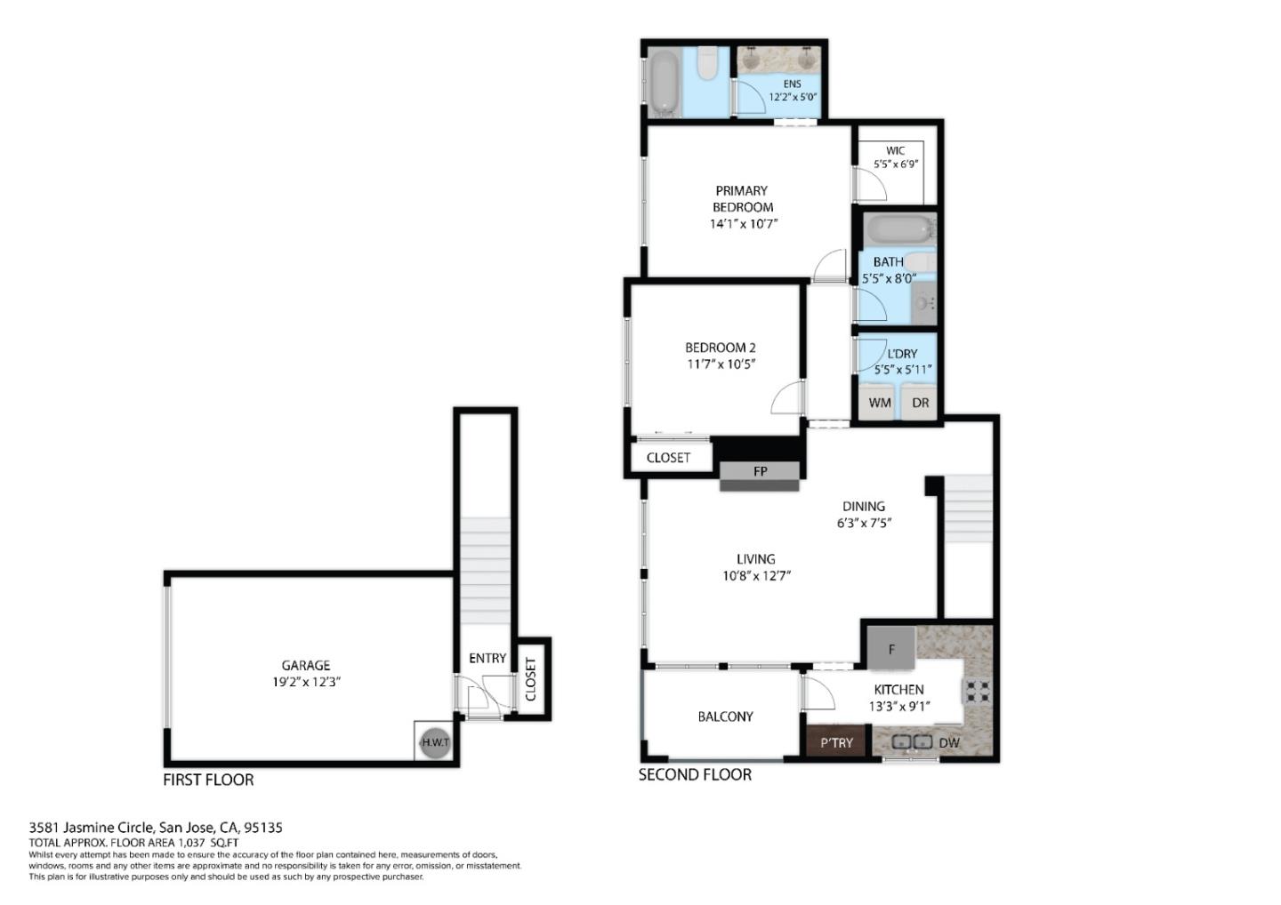 Detail Gallery Image 35 of 35 For 3581 Jasmine Cir, San Jose,  CA 95135 - 2 Beds | 2 Baths