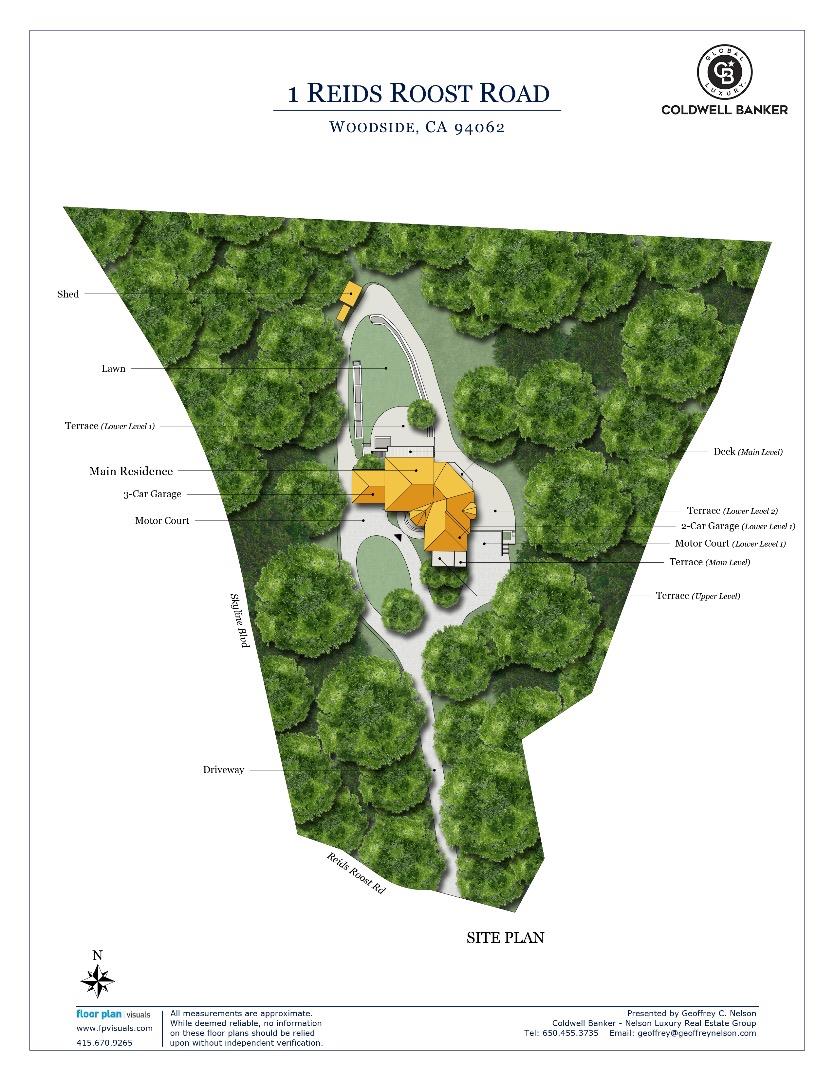 Detail Gallery Image 24 of 24 For 1 Reids Roost Rd, Woodside,  CA 94062 - 4 Beds | 4/4 Baths