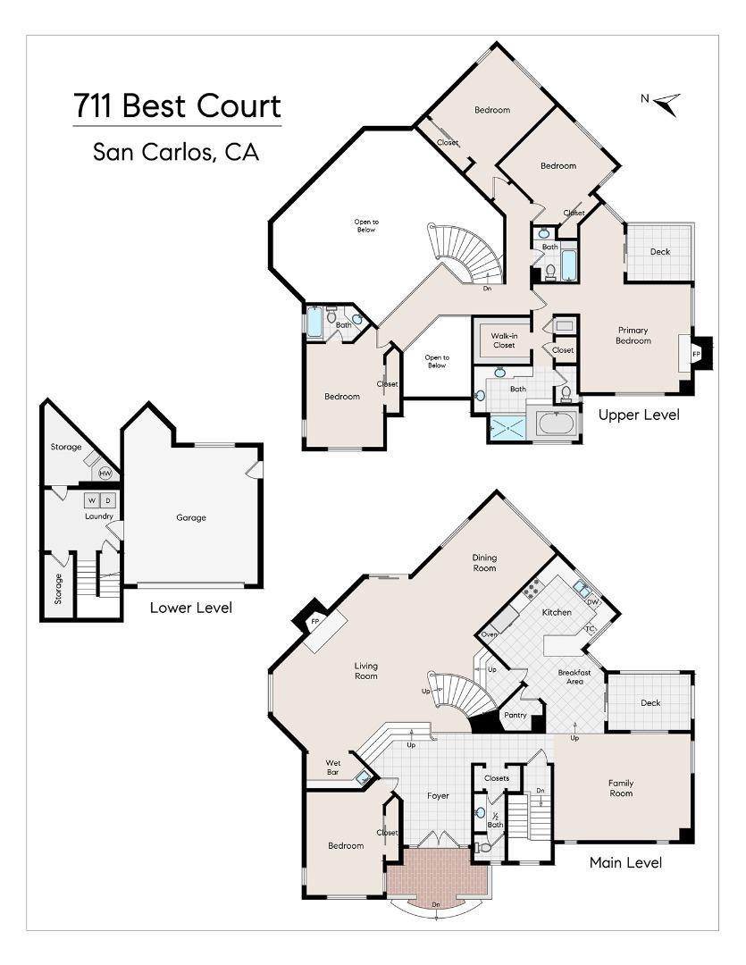 Detail Gallery Image 43 of 46 For 711 Best Ct, San Carlos,  CA 94070 - 5 Beds | 3/1 Baths