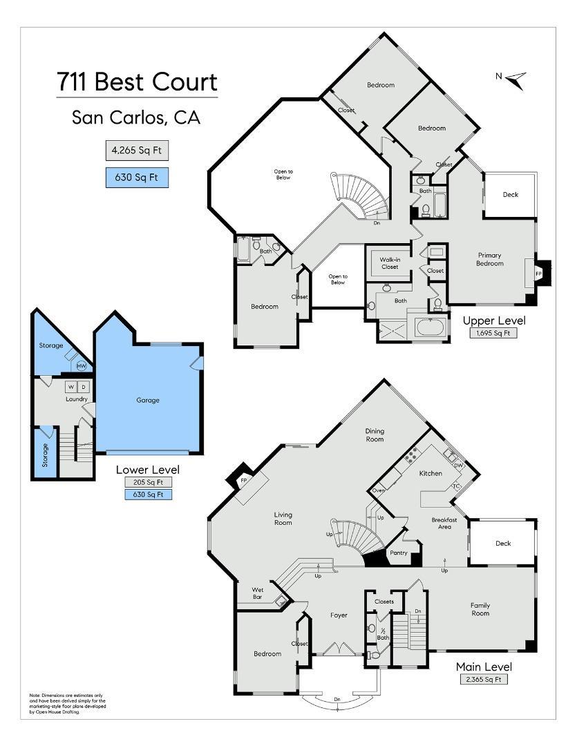 Detail Gallery Image 44 of 46 For 711 Best Ct, San Carlos,  CA 94070 - 5 Beds | 3/1 Baths