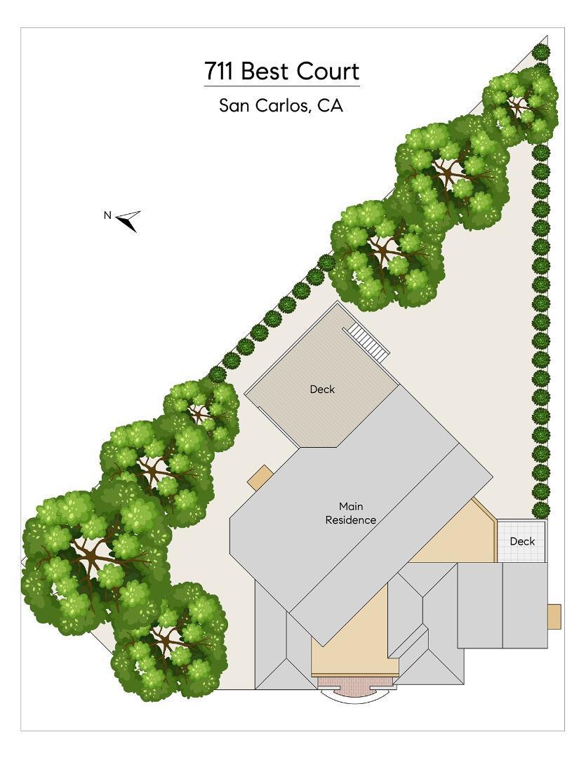 Detail Gallery Image 45 of 46 For 711 Best Ct, San Carlos,  CA 94070 - 5 Beds | 3/1 Baths