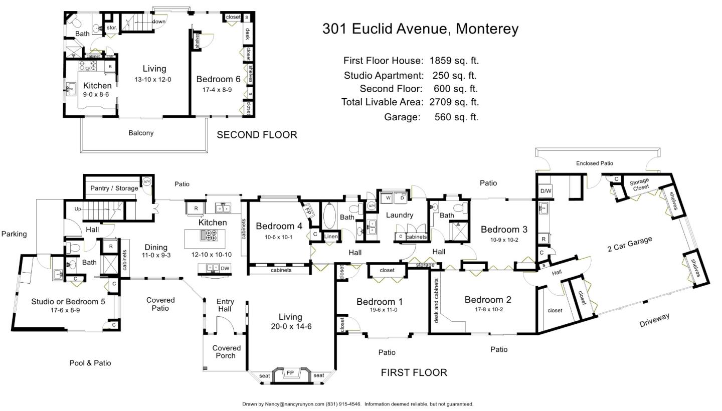 Detail Gallery Image 55 of 55 For 301 Euclid Ave, Monterey,  CA 93940 - 6 Beds | 4 Baths