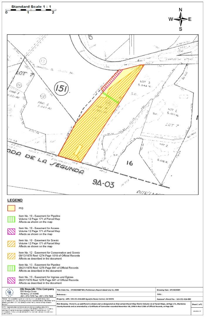 Detail Gallery Image 8 of 8 For 0 Aguajito Road, Carmel,  CA 93923 - – Beds | – Baths