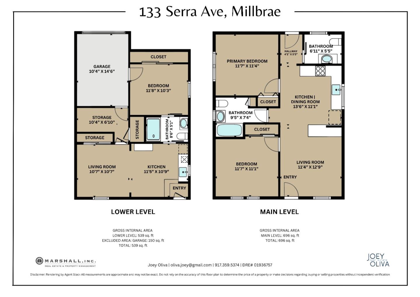 Detail Gallery Image 45 of 45 For 133 Serra Ave, Millbrae,  CA 94030 - 3 Beds | 2/1 Baths