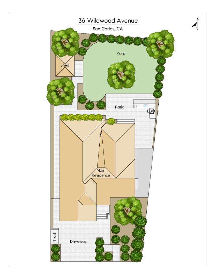 Detail Gallery Image 50 of 50 For 36 Wildwood Ave, San Carlos,  CA 94070 - 3 Beds | 2 Baths