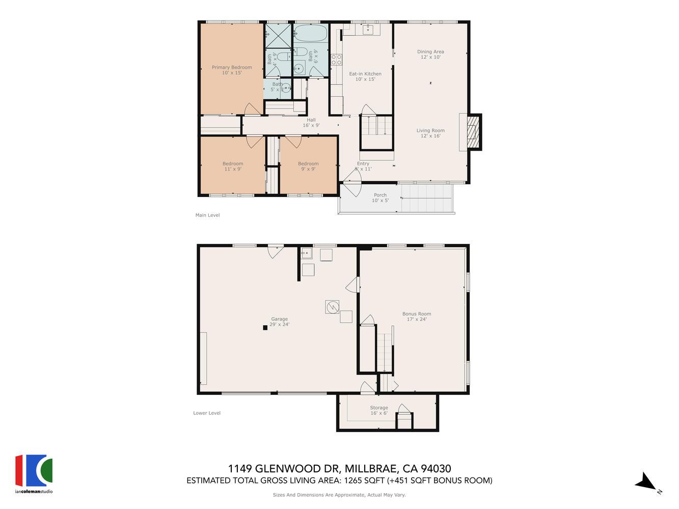 Detail Gallery Image 26 of 26 For 1149 Glenwood Dr, Millbrae,  CA 94030 - 3 Beds | 2 Baths