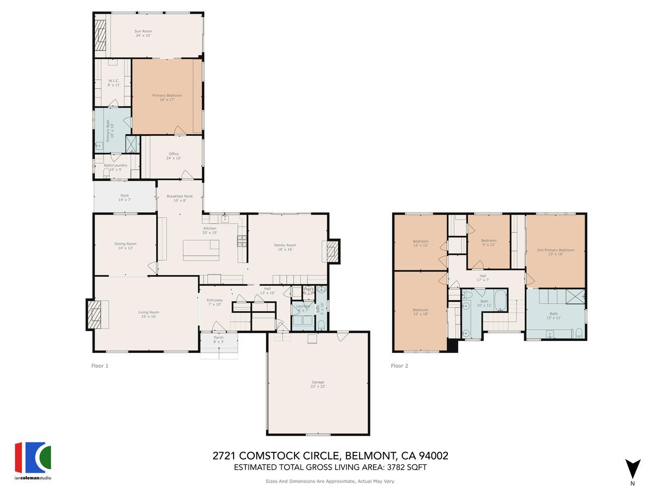 Detail Gallery Image 39 of 39 For 2721 Comstock Cir, Belmont,  CA 94002 - 5 Beds | 3/1 Baths