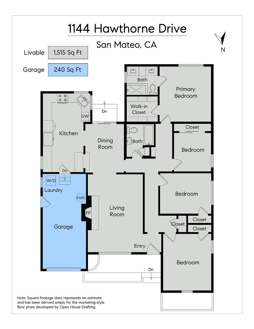 Detail Gallery Image 26 of 28 For 1144 Hawthorne Dr, San Mateo,  CA 94402 - 4 Beds | 2 Baths