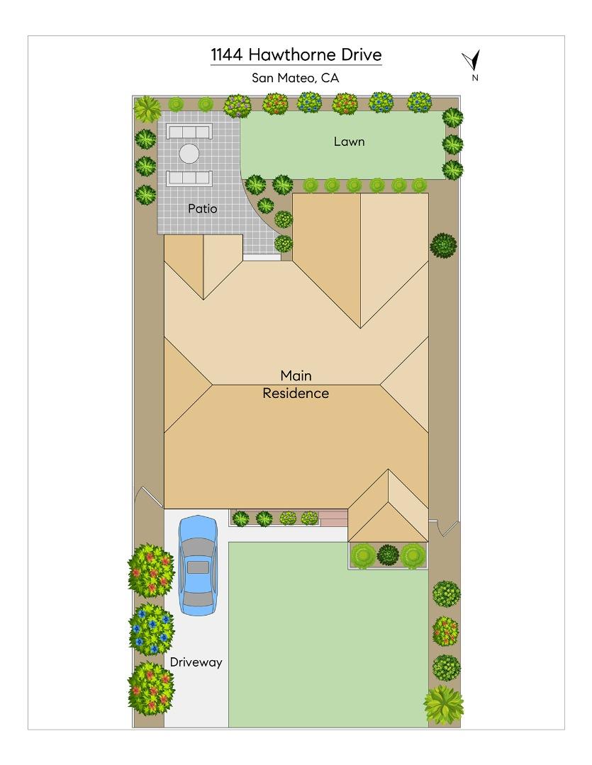 Detail Gallery Image 28 of 28 For 1144 Hawthorne Dr, San Mateo,  CA 94402 - 4 Beds | 2 Baths