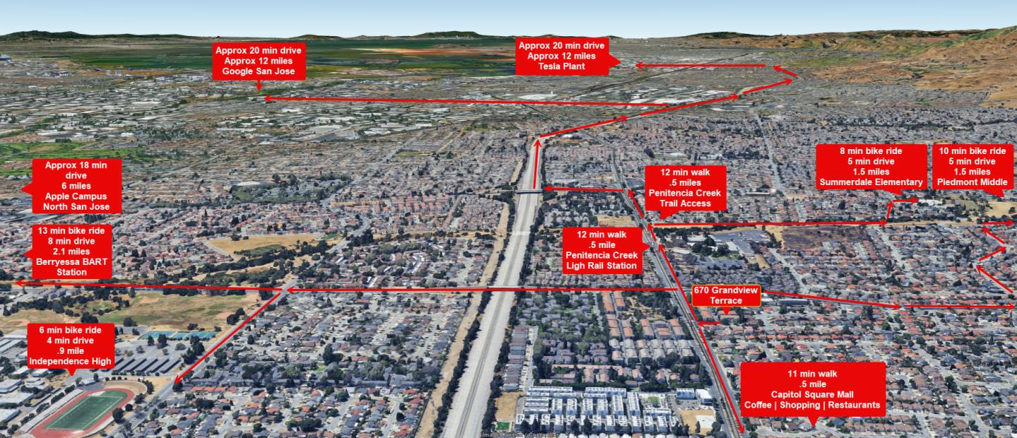 Detail Gallery Image 14 of 14 For 670 Grandview Ter, San Jose,  CA 95133 - 3 Beds | 2/1 Baths