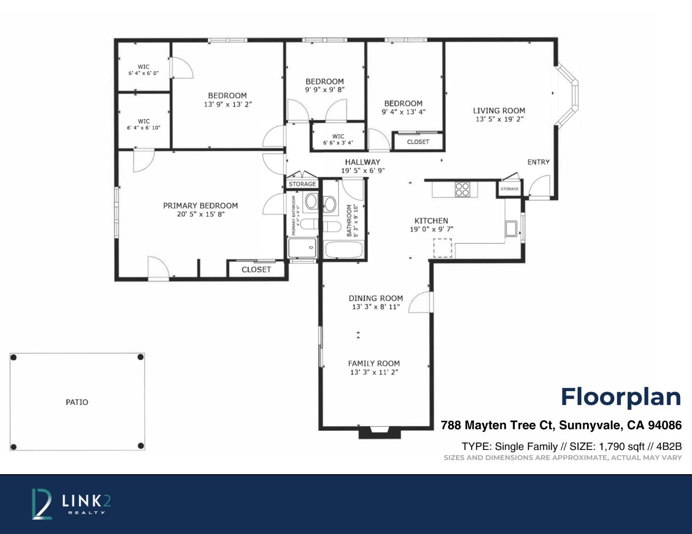 Detail Gallery Image 63 of 63 For 788 Mayten Tree Ct, Sunnyvale,  CA 94086 - 4 Beds | 2 Baths