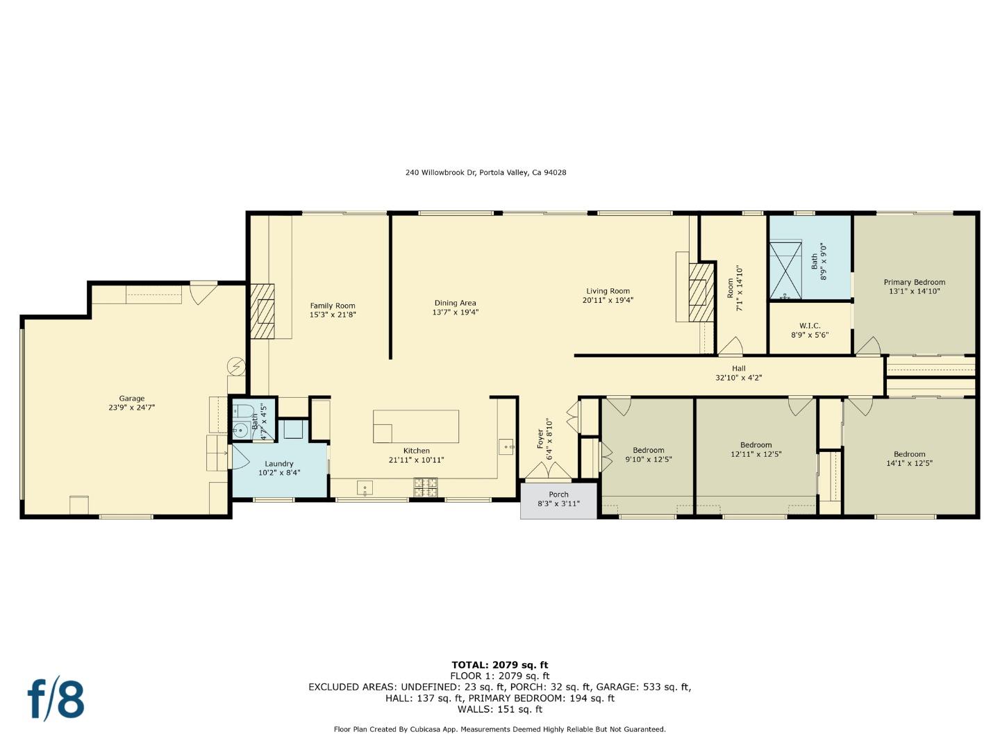 Detail Gallery Image 66 of 66 For 240 Willowbrook Dr, Portola Valley,  CA 94028 - 4 Beds | 2/1 Baths