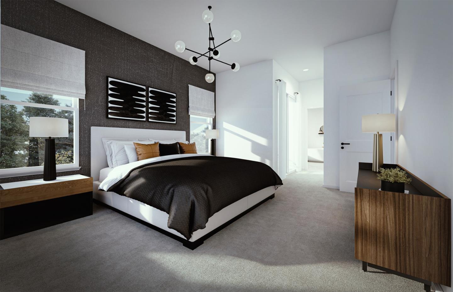 Detail Gallery Image 11 of 47 For 11210 Cottonwood Pl #35-08 PLAN 4,  Saratoga,  CA 95070 - 4 Beds | 4 Baths