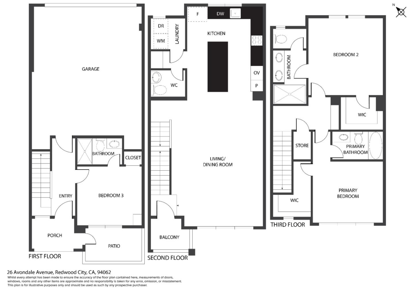 Detail Gallery Image 16 of 16 For 26 Avondale Ave, Redwood City,  CA 94062 - 3 Beds | 3/1 Baths