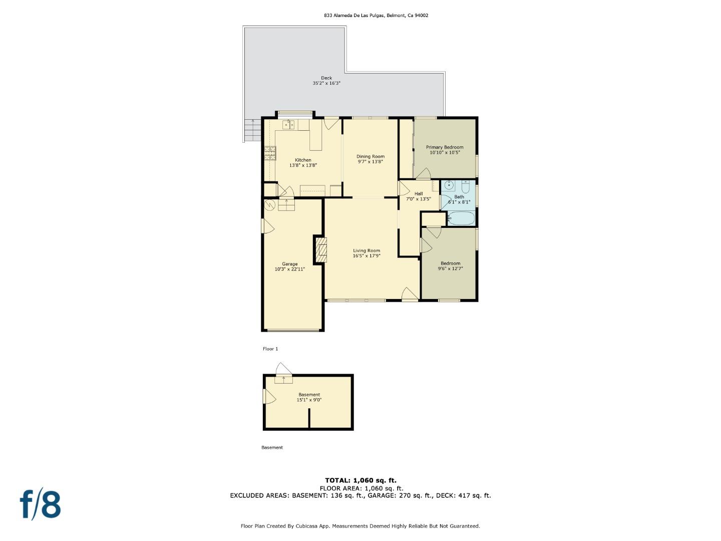 Detail Gallery Image 43 of 43 For 833 Alameda De Las Pulgas, Belmont,  CA 94002 - 2 Beds | 1 Baths