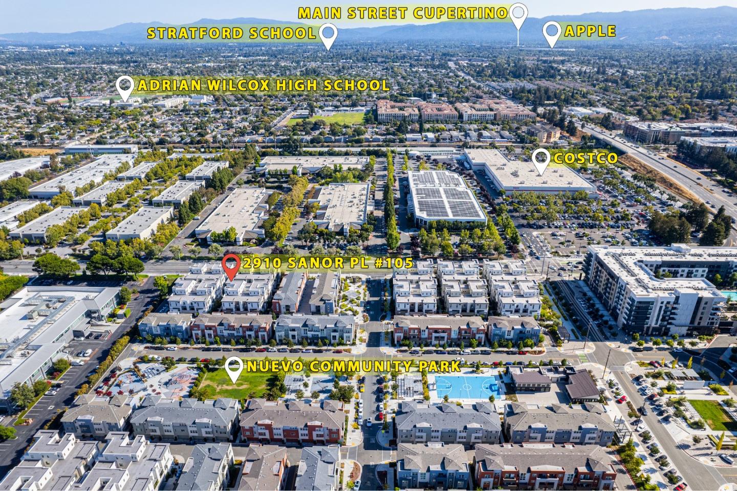Detail Gallery Image 33 of 42 For 2910 Sanor Pl #105,  Santa Clara,  CA 95051 - 4 Beds | 3/2 Baths