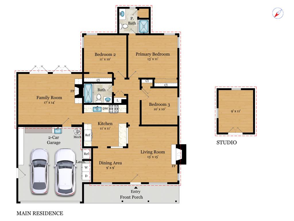 Detail Gallery Image 37 of 38 For 2611 Carson St, Redwood City,  CA 94061 - 3 Beds | 2 Baths