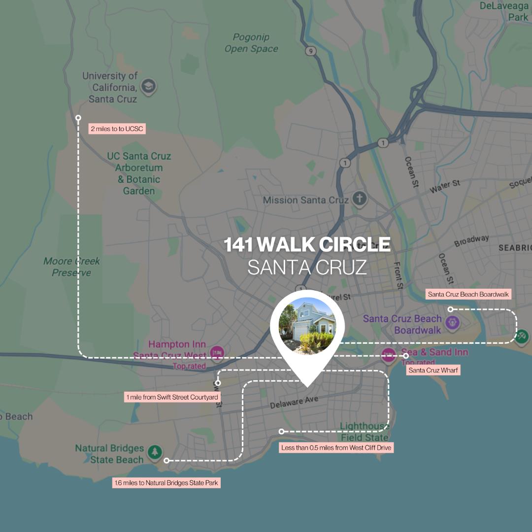 Detail Gallery Image 43 of 55 For 141 Walk Cir, Santa Cruz,  CA 95060 - 2 Beds | 2 Baths