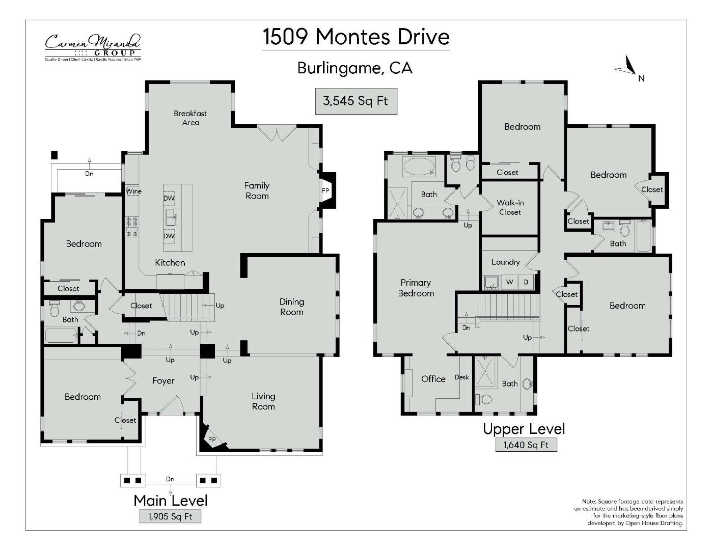 Detail Gallery Image 48 of 49 For 1509 Los Montes Dr, Burlingame,  CA 94010 - 5 Beds | 4 Baths