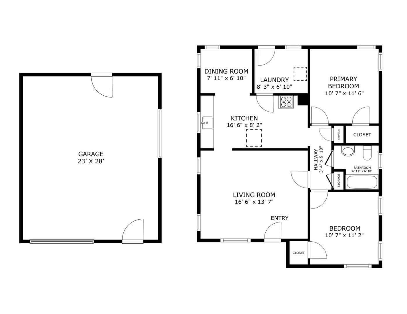 Detail Gallery Image 17 of 17 For 1157 Plum St, San Jose,  CA 95110 - 2 Beds | 1 Baths