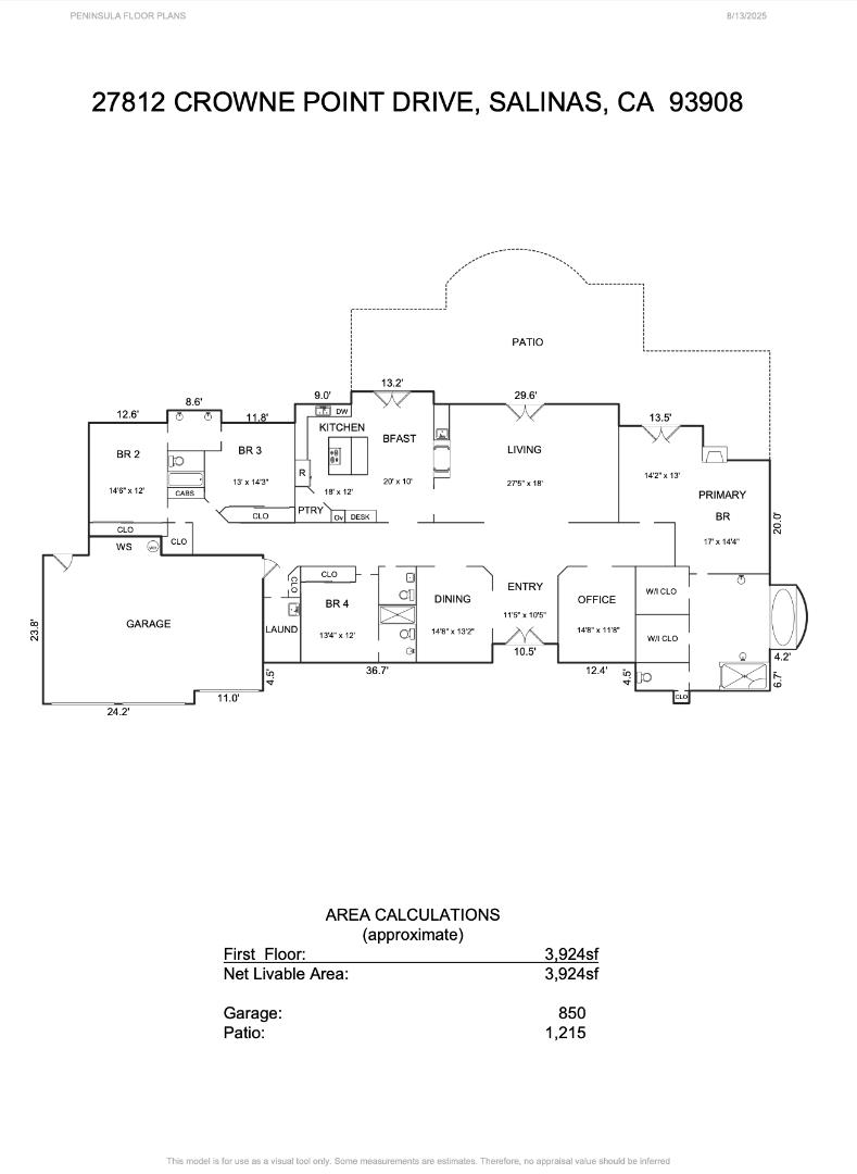 Detail Gallery Image 46 of 46 For 27812 Crowne Point Dr, Salinas,  CA 93908 - 4 Beds | 3/1 Baths