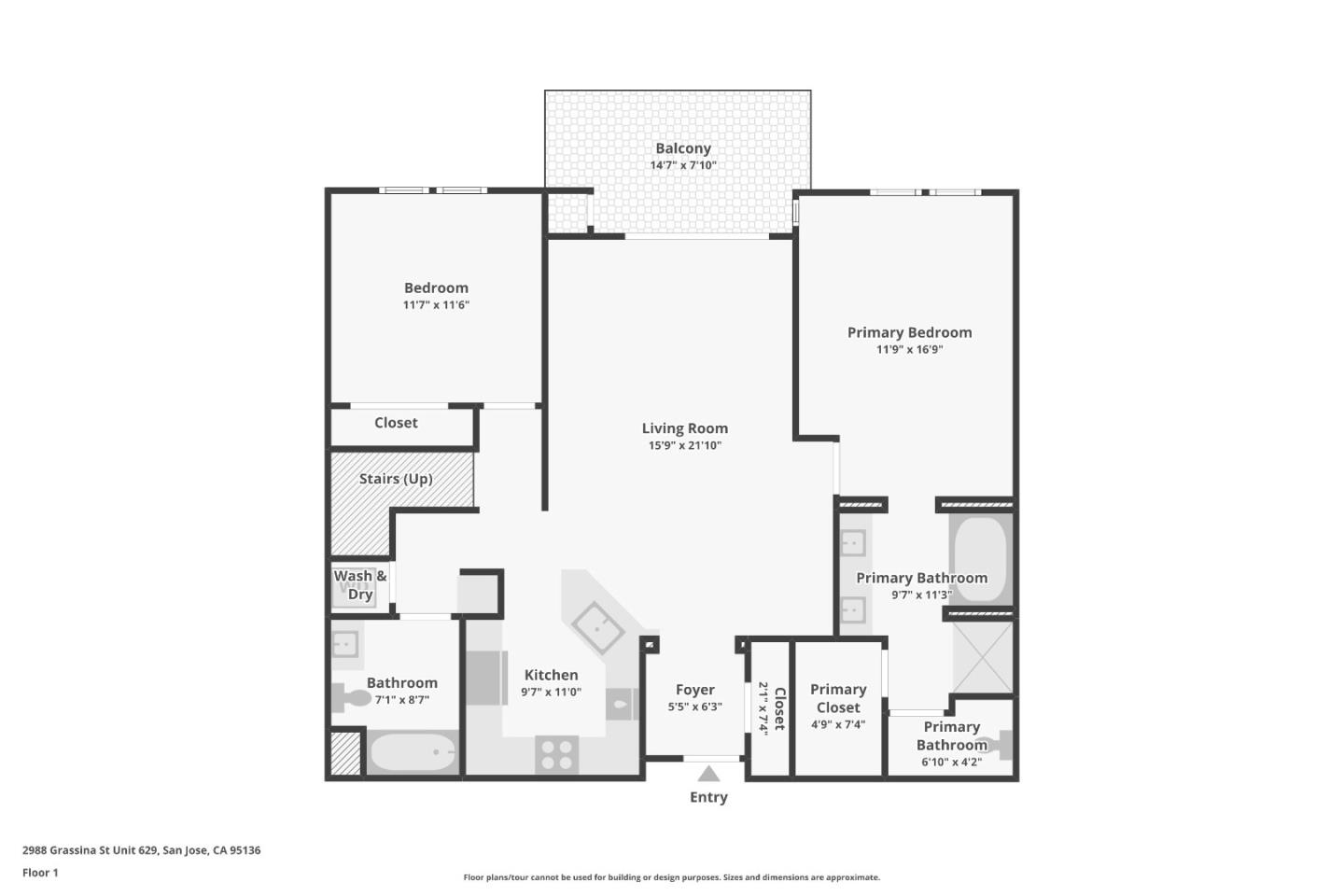 Detail Gallery Image 47 of 49 For 2988 Grassina St #629,  San Jose,  CA 95136 - 2 Beds | 2 Baths