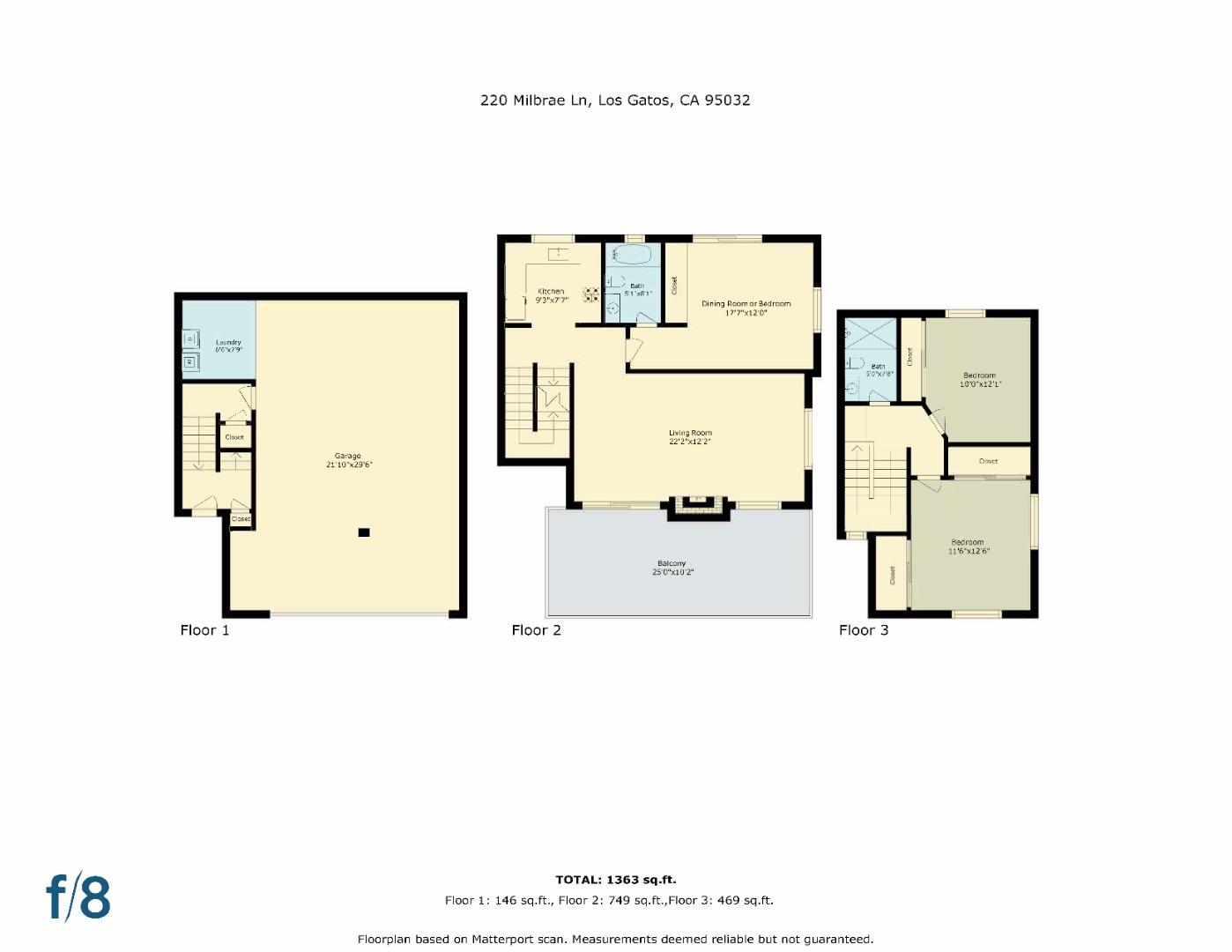 Detail Gallery Image 24 of 24 For 220 Milbrae Ln, Los Gatos,  CA 95032 - 3 Beds | 2 Baths