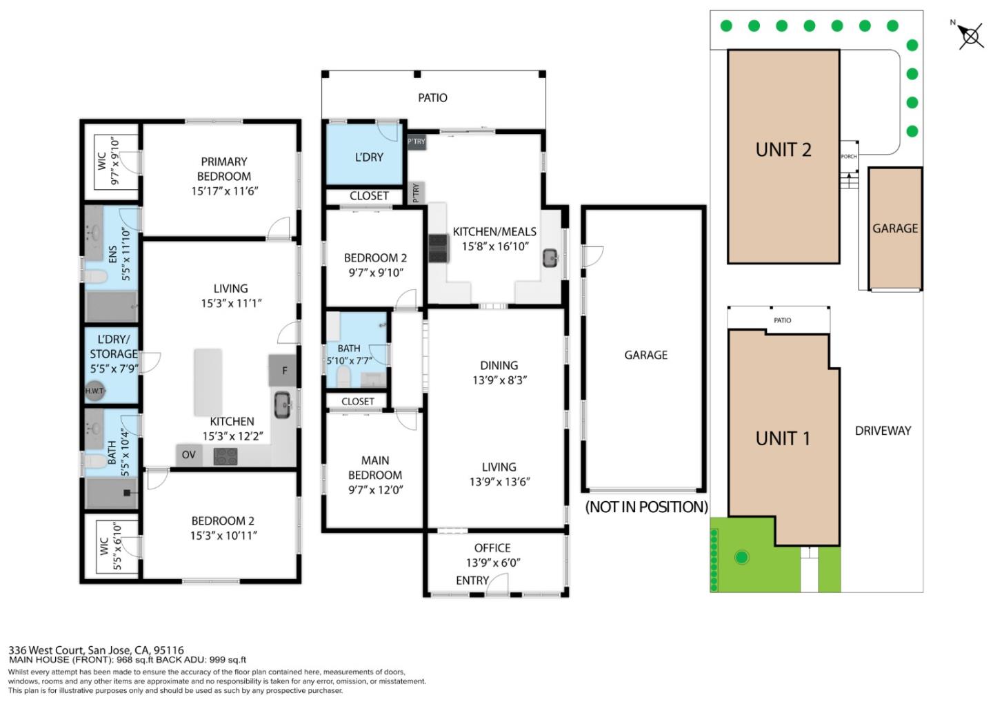 Detail Gallery Image 39 of 41 For 336 West Ct, San Jose,  CA 95116 - 4 Beds | 3 Baths