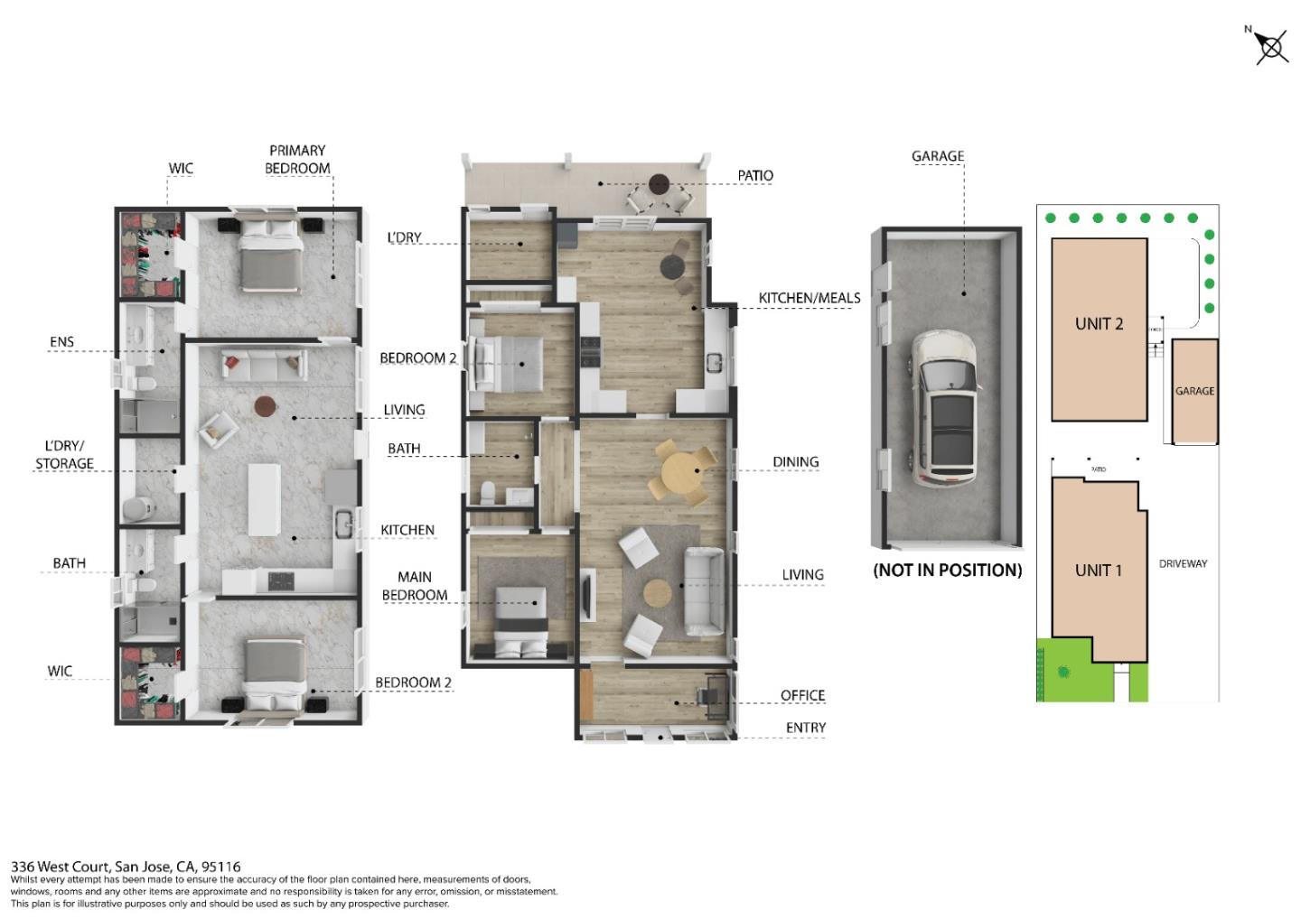 Detail Gallery Image 40 of 41 For 336 West Ct, San Jose,  CA 95116 - 4 Beds | 3 Baths