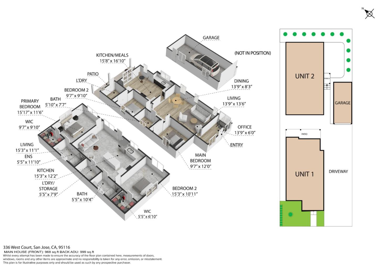 Detail Gallery Image 41 of 41 For 336 West Ct, San Jose,  CA 95116 - 4 Beds | 3 Baths