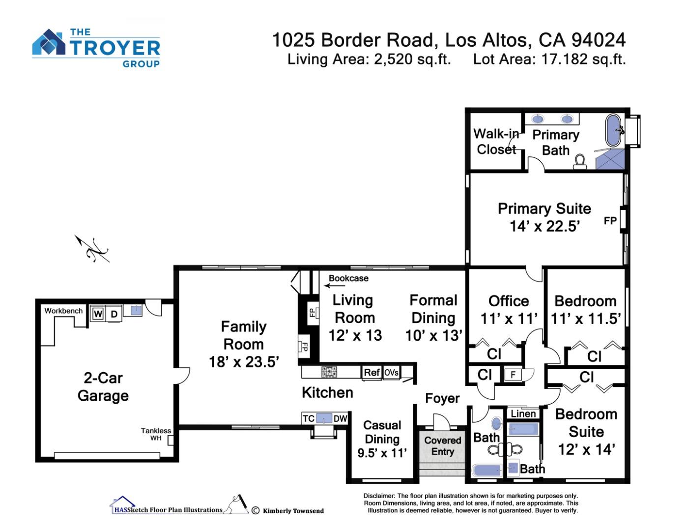 Detail Gallery Image 34 of 34 For 1025 Border Rd, Los Altos,  CA 94024 - 3 Beds | 3 Baths