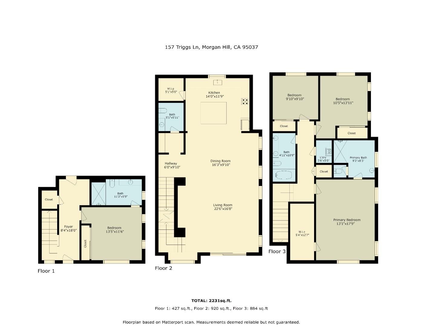 Detail Gallery Image 18 of 18 For 157 Triggs Ln, Morgan Hill,  CA 95037 - 4 Beds | 3/1 Baths