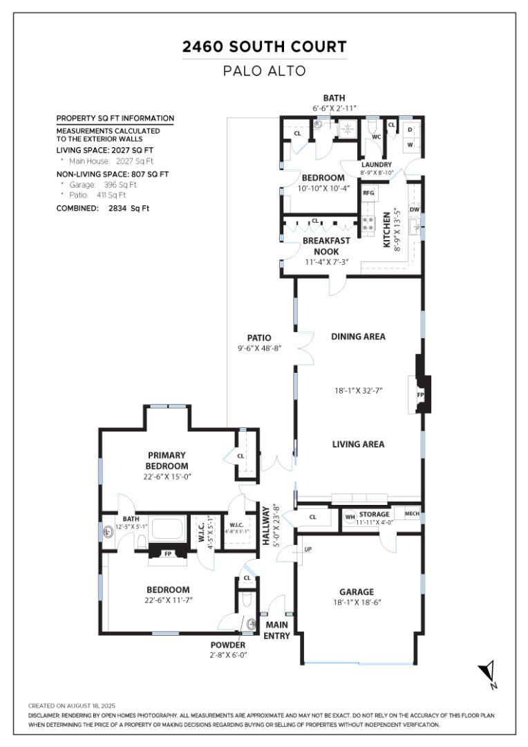 Detail Gallery Image 34 of 35 For 2460 South Ct, Palo Alto,  CA 94301 - 3 Beds | 2/1 Baths