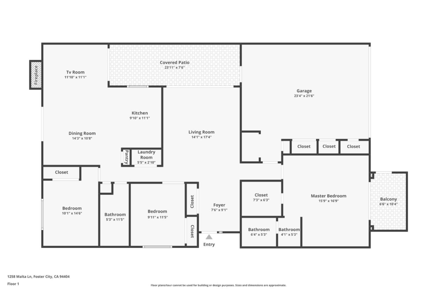 Detail Gallery Image 55 of 55 For 1258 Malta Ln, Foster City,  CA 94404 - 3 Beds | 2 Baths