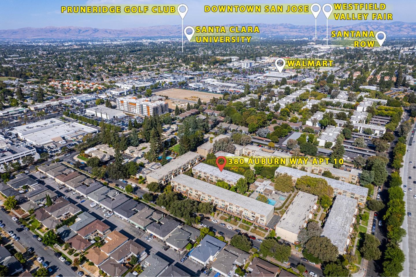 Detail Gallery Image 28 of 31 For 380 Auburn Way #10,  San Jose,  CA 95129 - 2 Beds | 1 Baths