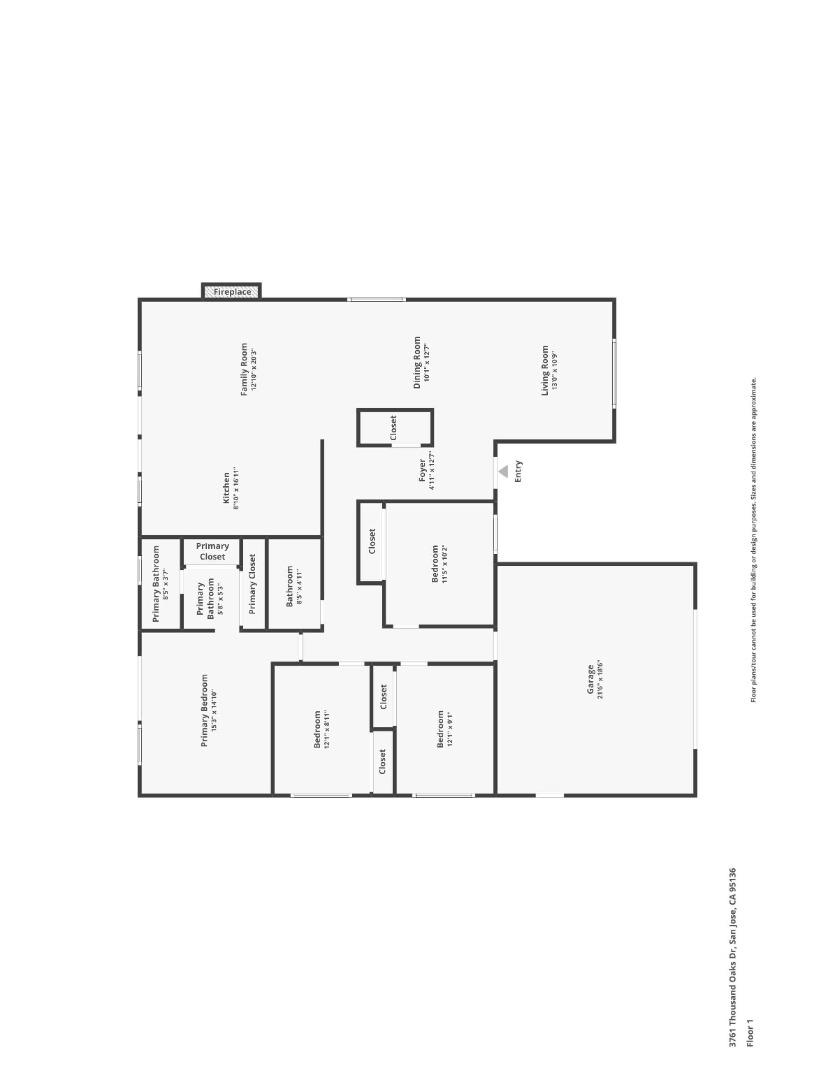 Detail Gallery Image 24 of 24 For 3761 Thousand Oaks Dr, San Jose,  CA 95136 - 4 Beds | 2 Baths
