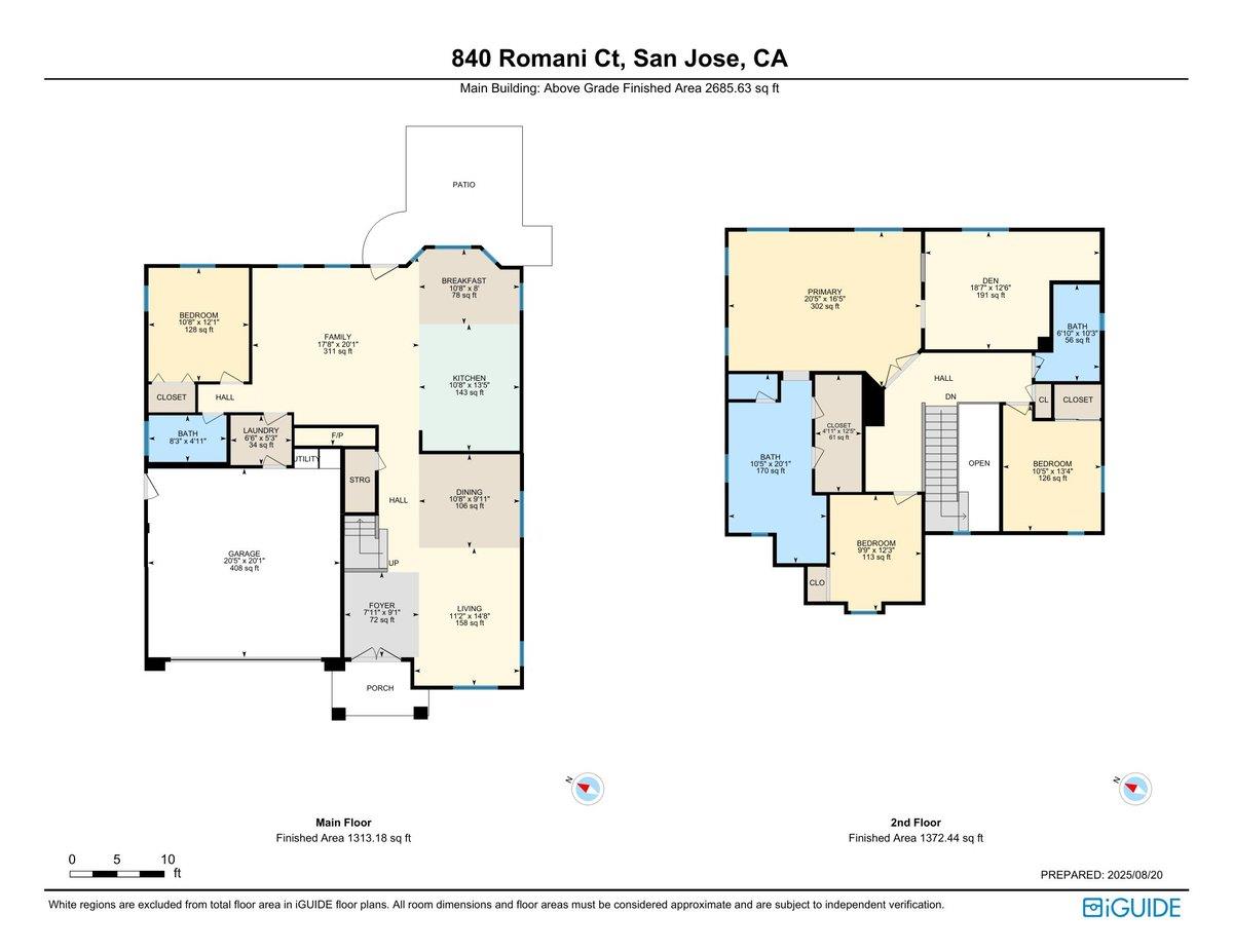 Detail Gallery Image 34 of 34 For 840 Romani Ct, San Jose,  CA 95125 - 5 Beds | 3 Baths