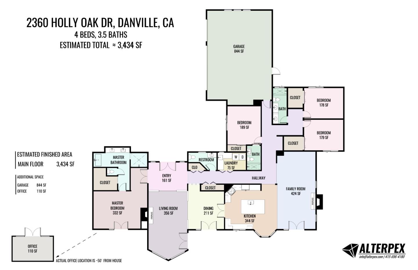 Detail Gallery Image 86 of 87 For 2360 Holly Oak Dr, Danville,  CA 94506 - 4 Beds | 3/1 Baths