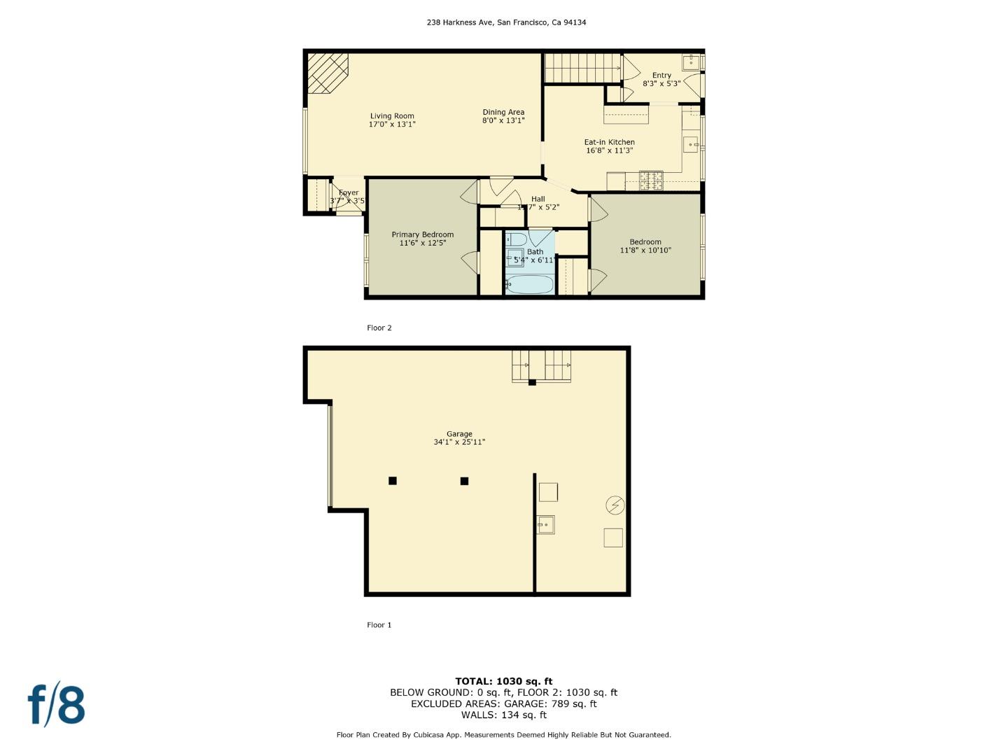 Detail Gallery Image 30 of 30 For 238 Harkness Ave, San Francisco,  CA 94134 - 2 Beds | 1 Baths