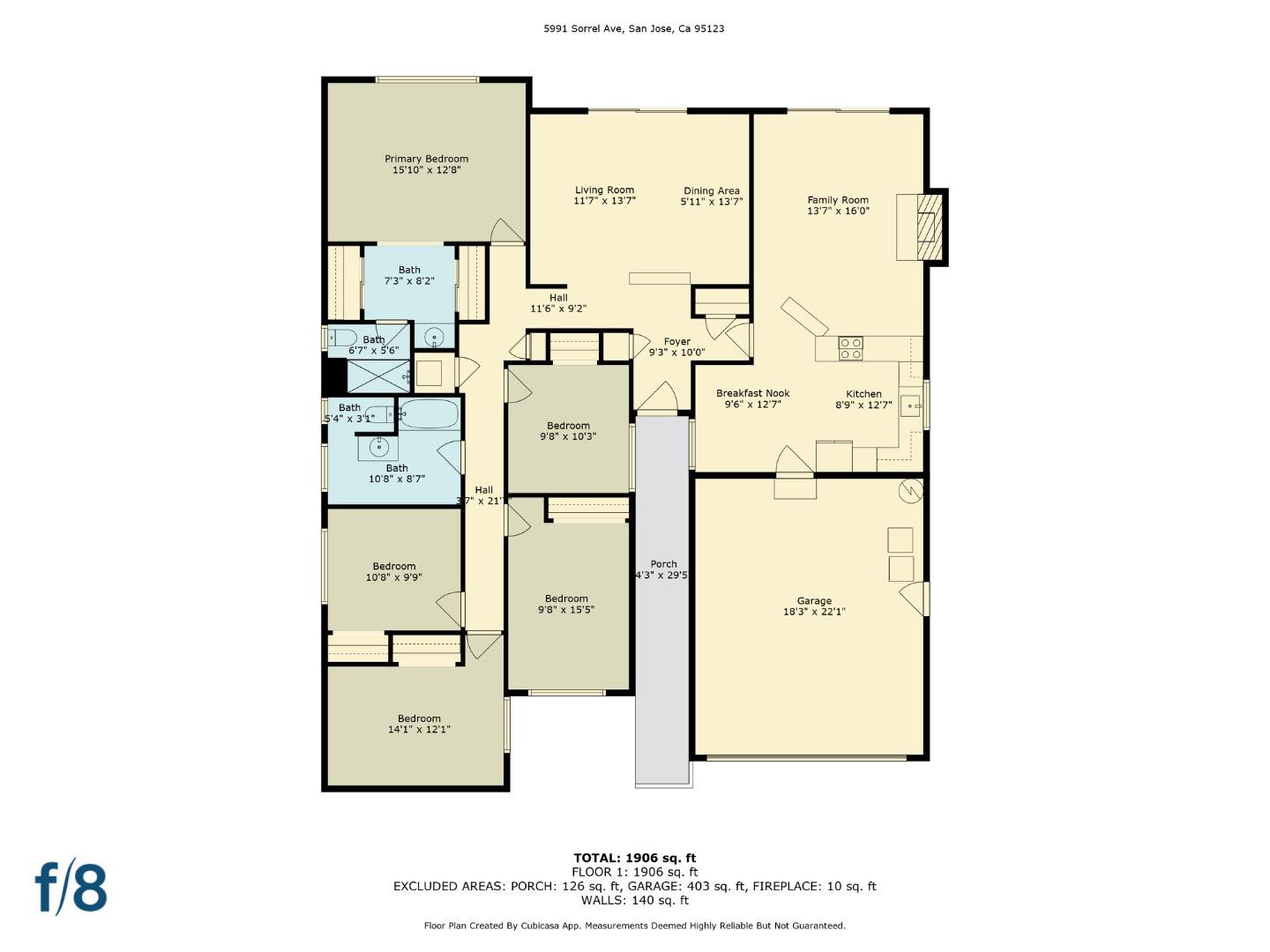 Detail Gallery Image 18 of 18 For 5991 Sorrel Ave, San Jose,  CA 95123 - 5 Beds | 2 Baths