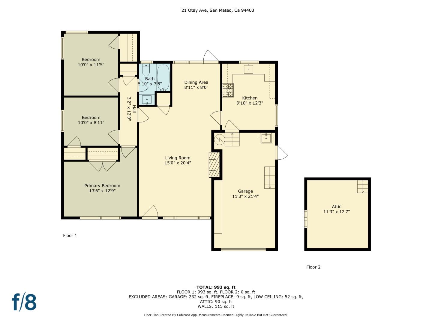 Detail Gallery Image 35 of 35 For 21 Otay Ave, San Mateo,  CA 94403 - 3 Beds | 1 Baths