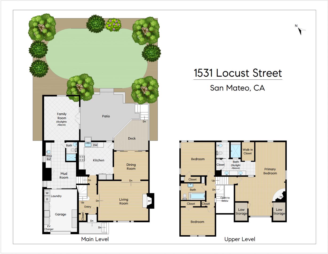 Detail Gallery Image 69 of 69 For 1531 Locust St, San Mateo,  CA 94402 - 3 Beds | 3 Baths