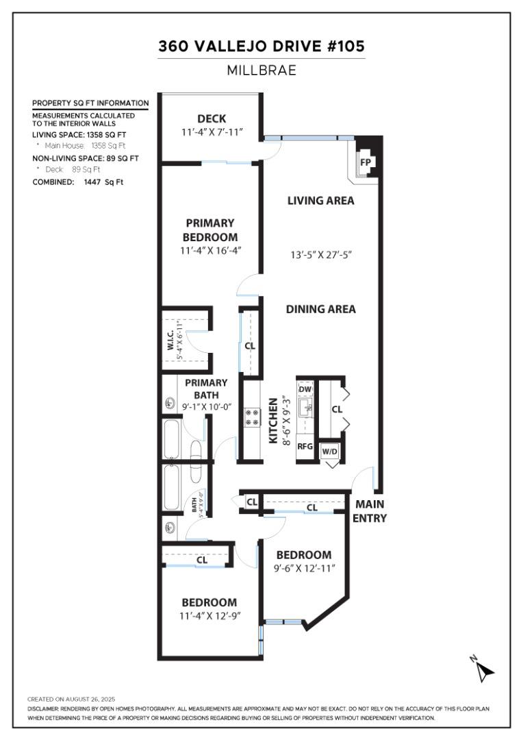 Detail Gallery Image 14 of 16 For 360 Vallejo Dr #105,  Millbrae,  CA 94030 - 3 Beds | 2 Baths