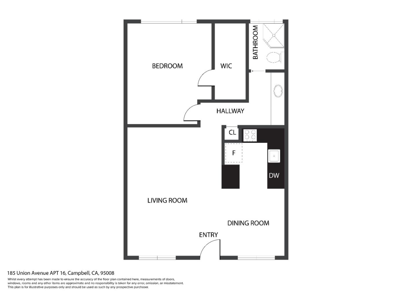 Detail Gallery Image 24 of 24 For 185 Union Ave #16,  Campbell,  CA 95008 - 1 Beds | 1 Baths